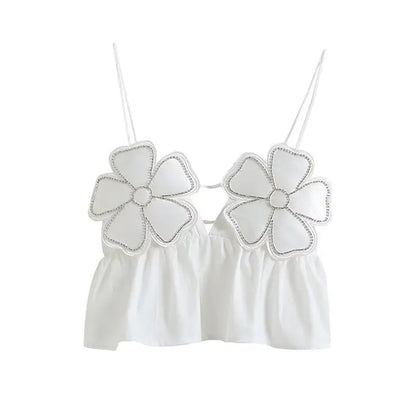 Women Summer Sexy Camis Tank Tops 2025 Fashion Solid Strapless Beading Female Elegant Street Top Clothing