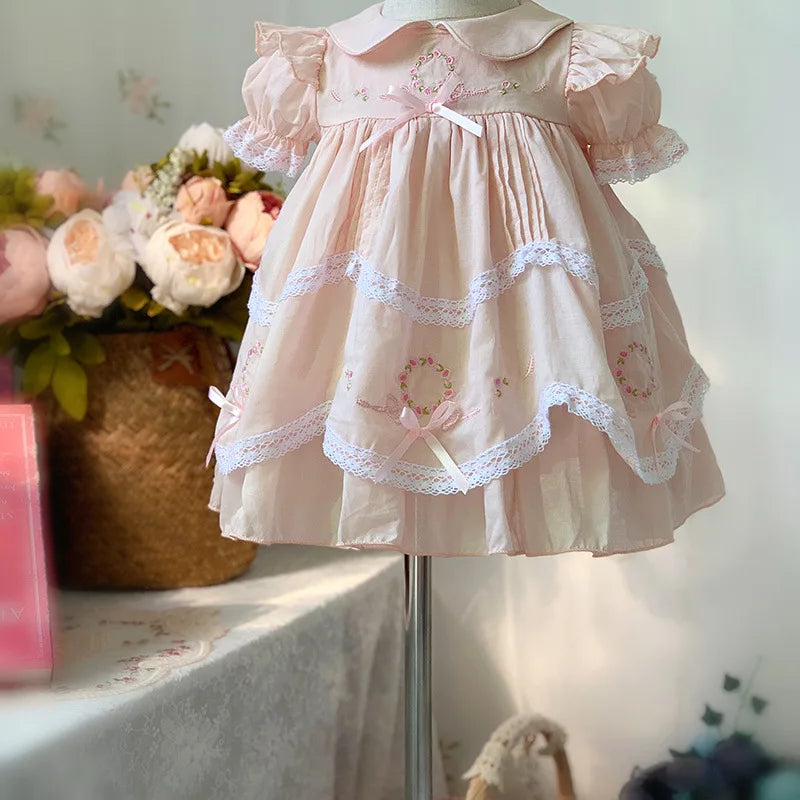 Children's Clothing, Children's Dresses, Summer Clothes, New Girls' Stylish Mesh Dresses, Baby Girls' Princesses