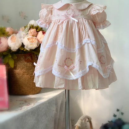 Children's Clothing, Children's Dresses, Summer Clothes, New Girls' Stylish Mesh Dresses, Baby Girls' Princesses