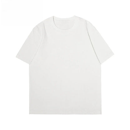 Anime Printed Cotton T-shirt 2026 Men's and Women's Summer New American Street Hip Hop Loose Casual Parent-child Top