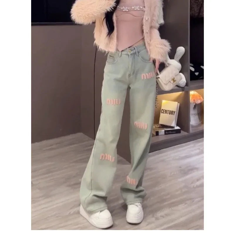 Casual Jeans For Women Spring Summer Slimming Bell Bottoms