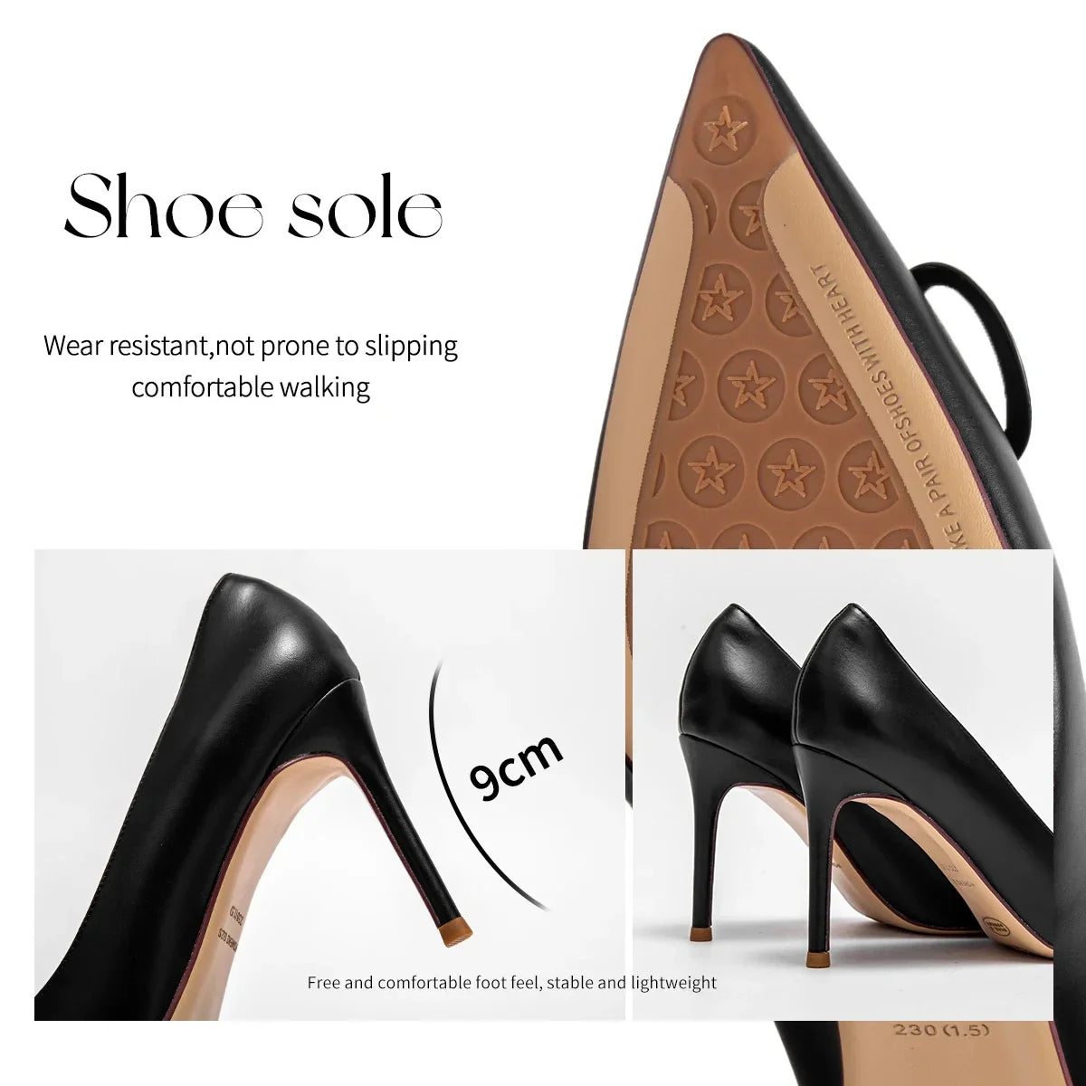 Woman shoes  High Heels New Pointed Metal Buckle Party Carnival Women's Shoes 9cm