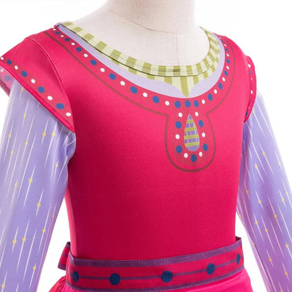 New Girls Carnival Wish Queen Amaya Cosplay Costume For Kids Birthday Party Princess Dress UP Children Role Play Fancy Outfits