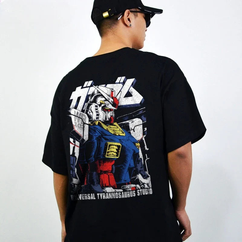 Graphic T Shirts Man Summer Y2k Clothes Women's Oversized Short Sleeve Tee Casual Anime Streetwear Brand Clothing Tops