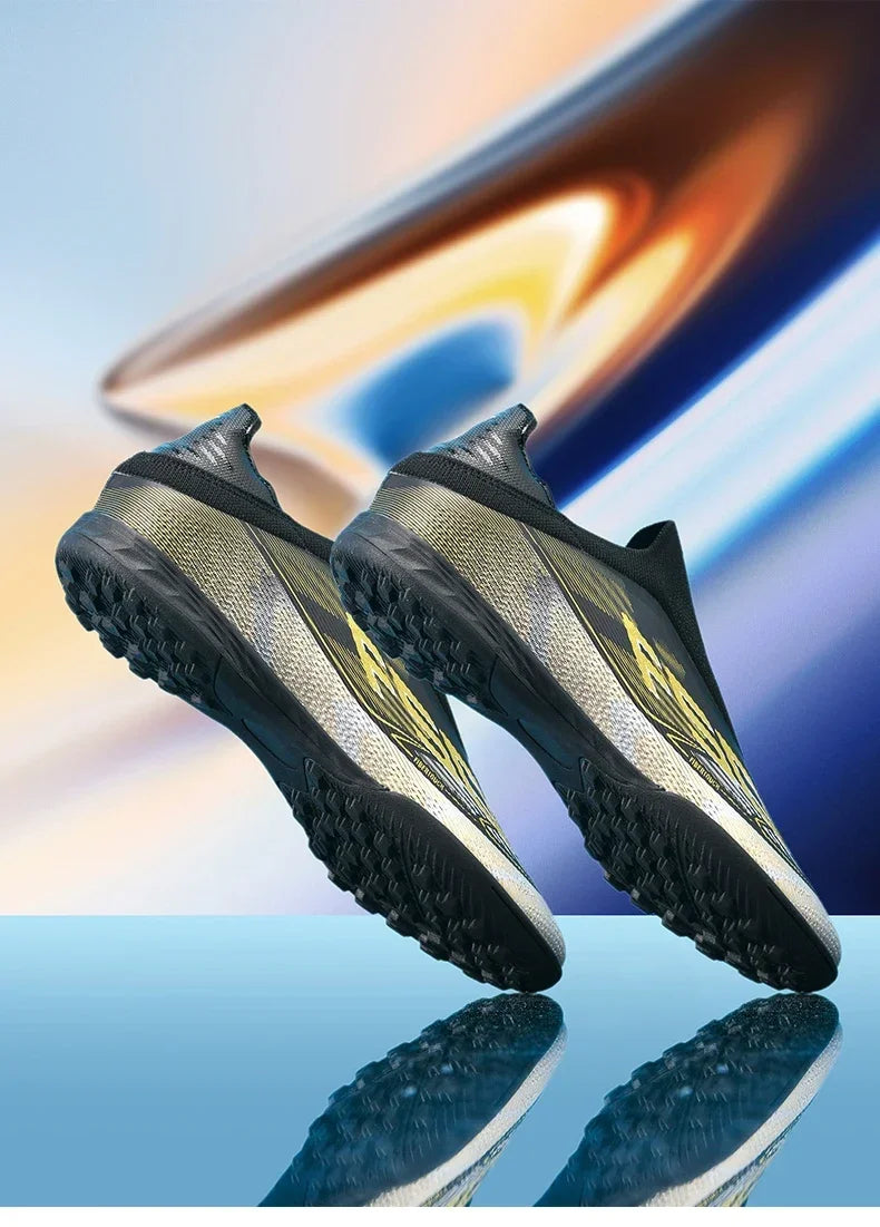 Men Professional TF Soccer Shoes Resistant Casual Grass Studded Male Non Slip Fast Foo451·a
