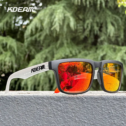 Unisex Square Sunglasses Polarized Coated Lens Suitable For Driving Fishing Sunglasses Anti-Blue Light Computer Eyeglasses