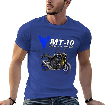 MT-10 Motorcycle T-Shirt anime t shirts rapper graphic tees plus size clothes oversized t shirt fitted t shirts for men