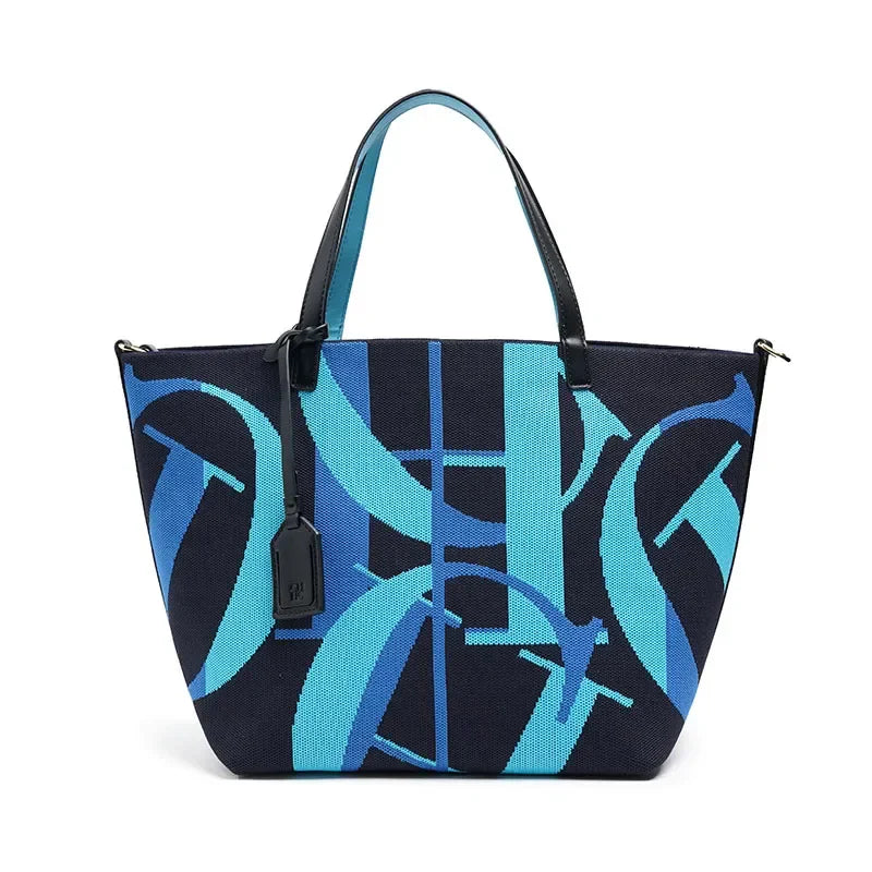 Women's Handbag Retro Design Large Capacity Fashionable Shopping Bag Multifunctional Holiday Essential Women's Bucket Bag