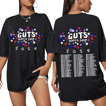 2025 Olivia Male Female Rodrigo Singer Cotton Clothes Fashion Short Sleeve O Neck Tees Unique Men Clothing Shirts Graphic Tee