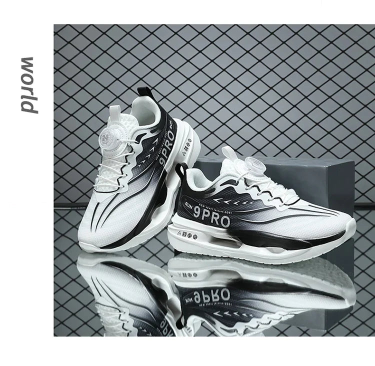 New Cushioning Running Shoes for Childrens Lightweight Sport Shoes Breathable Casual Sneakers Non-Slip Outdoor Boy Girl Training