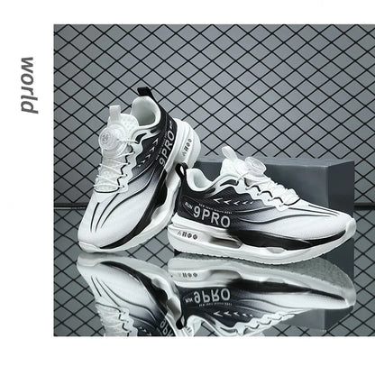 New Cushioning Running Shoes for Childrens Lightweight Sport Shoes Breathable Casual Sneakers Non-Slip Outdoor Boy Girl Training