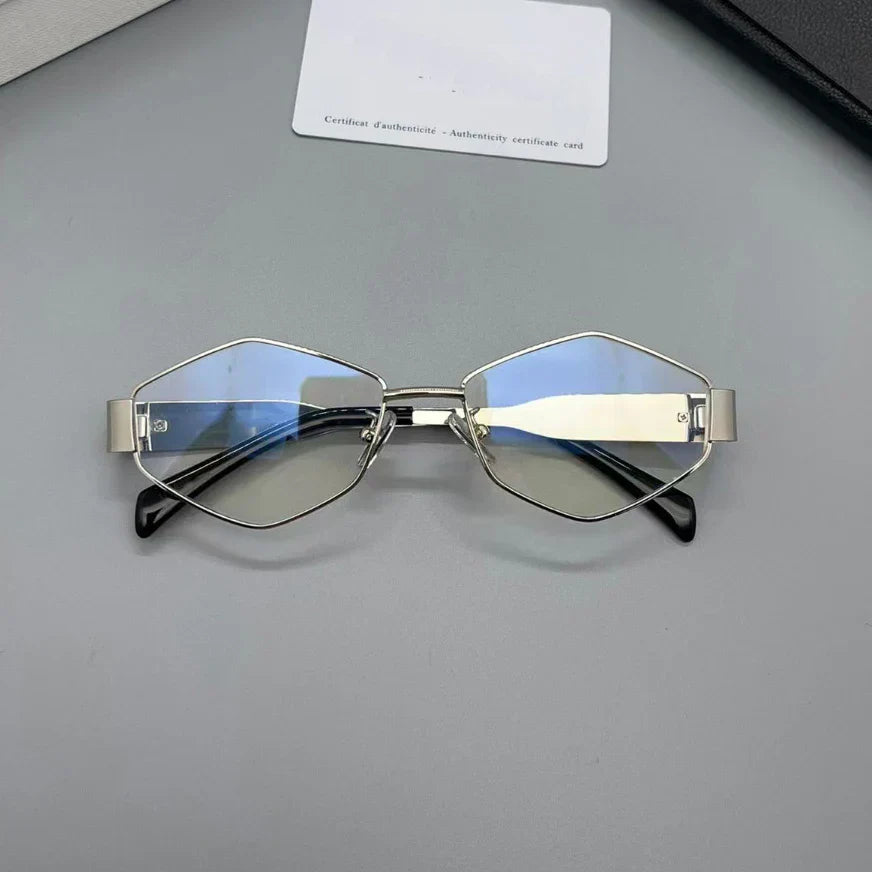 Vintage Special-Shaped Sunglasses Women Men Square Sun Glasses Female Retro Polygon Sunglasses for Male Eyeglass Eyewear
