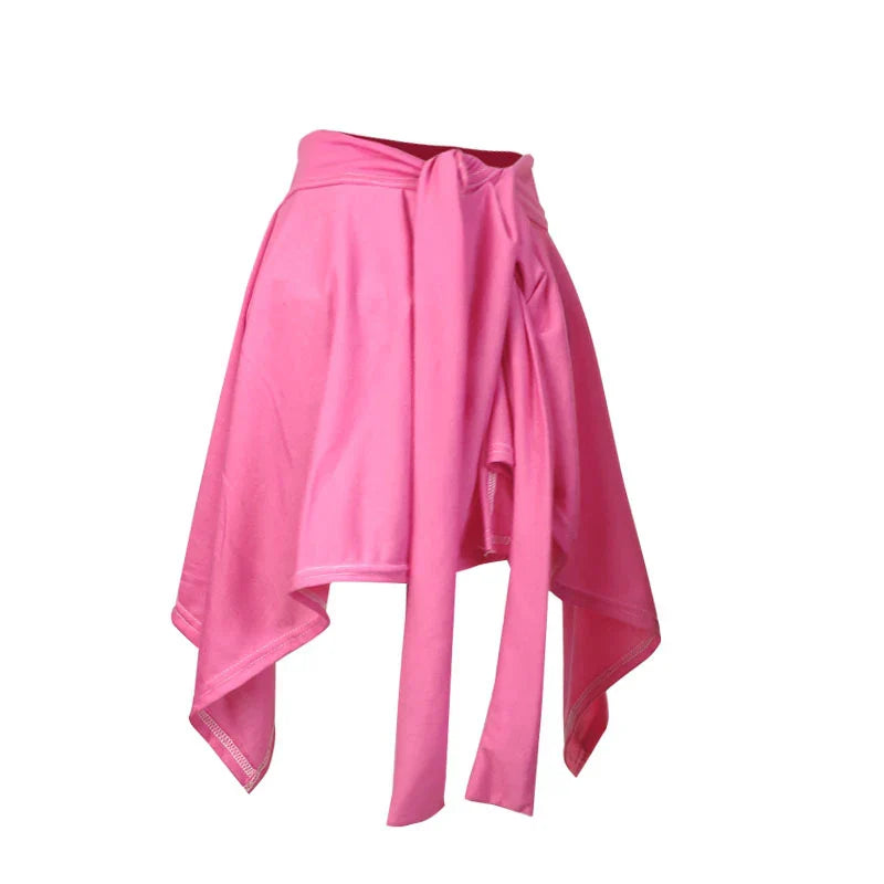 Yoga Skirts Long Straps Tennis Ballet Skirt Women All-match Hip Covering Bottoms Yoga Skirt With Anti-glare Straps