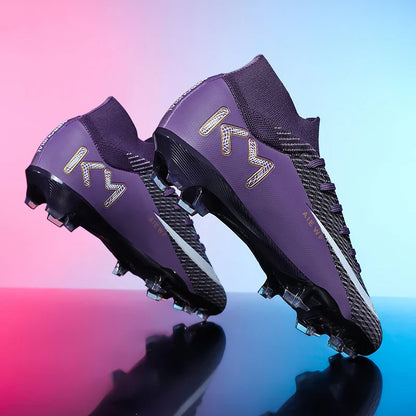 New Men Match Football Boots Ankle Non-Slip TF/FG Professional Soccer Shoes Boys Sneakers Comfortable Sports Shoes Unisex