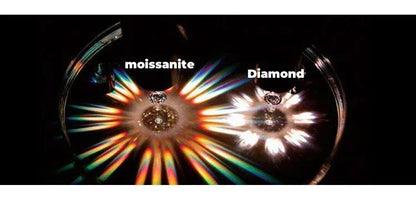 Real 1 CT D Color Moissanite Stud Earrings For Women Top Quality 925 Sterling Silver Sparkling Wedding Jewelry