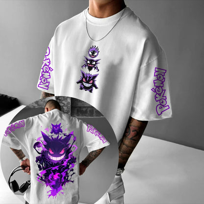 Animated Product Derivative - Men's and Women's Summer Fashionable Street T-shirts of High Quality and Versatile Fit
