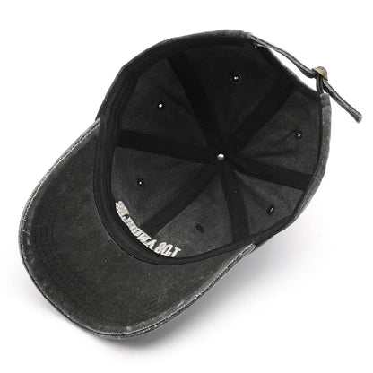 Personality female wash do old letter embroidery LOS ANGELES 1850 cap outdoor male sports travel sun protection baseball cap