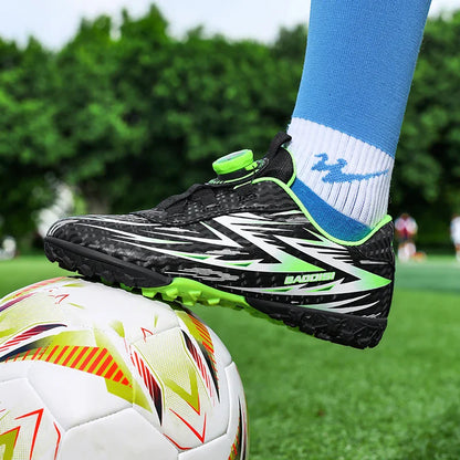 Kids Soccer Cleats Boys Football Boots Children Training Shoes Youth Ultralight Non-slip Sports Sneakers Breathable Comfortable