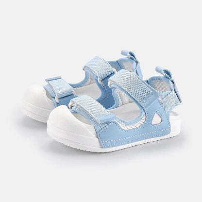 Cheerful Mario Summer Cute Outdoor Sandals for Kids Walking and Travel