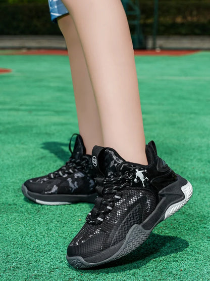 Kids Basketball Shoes Boys Sneakers Non-slip Child Trainer Basket Shoes Outdoor Children Sport Shoes Zapatillas De Deporte