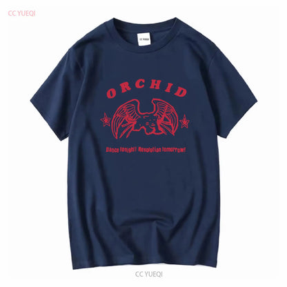 Orchid Dance Tonight T Shirt Screamo Punk Music Ampere Jeromes Dream Raein Y058 vintage Washed Slightly Stretched graphic