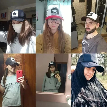 Reathable Men Women Summer Mesh Fashion Brand Baseball Cap Women Baseball Hat B Cap Baseball Caps Gorras
