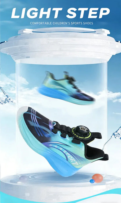 Kids Sneakers Breathable Student Boys Basketball Sports Shoes for Children Outdoor Training Trendy Tennis Size 28-39