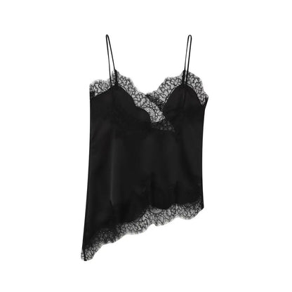 2025  Lace Embellished Sleeveless Tops For Women Top Summer Camisole off Shoulder Casual Woman Tops Women's  Sexy Tank