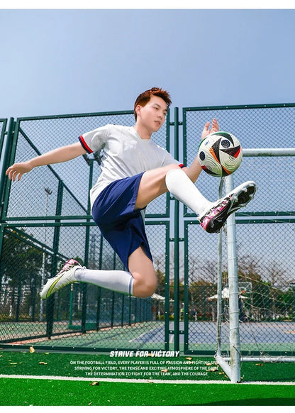 Hot Selling Soccer Shoes Society Professional Grass Training Original Football Field Boots Cleats Indoor Non Slip Futsal Sneaker