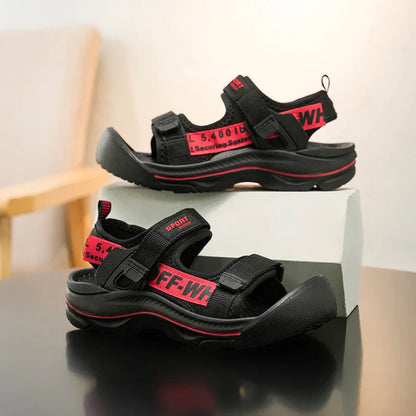 Fashion Kids Sandals Shoes Boy Water Sneaker Summer Outdoor Sports Non-slip Soft Beach Sandals for Boy Casual Shoes
