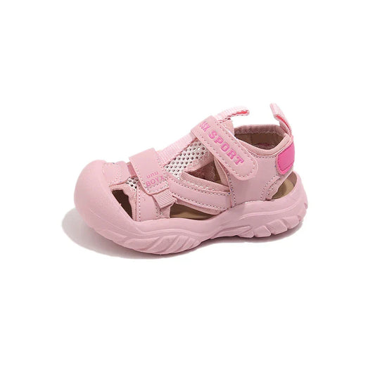 Summer Children Beach Sandals Boys Breathable Mesh Sport Sandals Baby Soft Light Kindergarten Cool Shoes