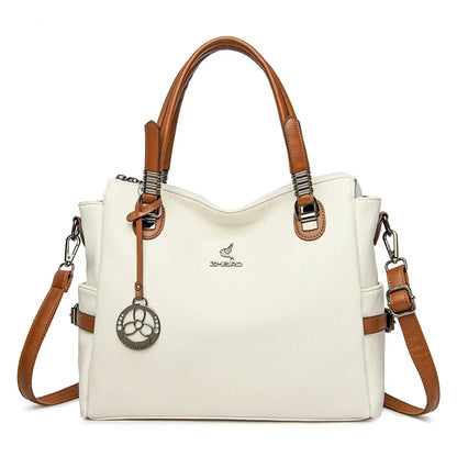 Genuine Luxury Handbags Women Bags Designer HIgh Quality Leather Large Crossbody Bags for Women 2024 Shoulder Bag Sac A Main