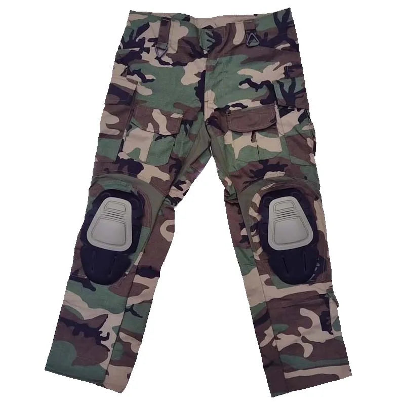 GEN3 Tactical Pants G3 Men Combat Trousers CP Camo Cargo Pant +Knee Pads Training Hunting Pants Work Clothing  Wear-resisting