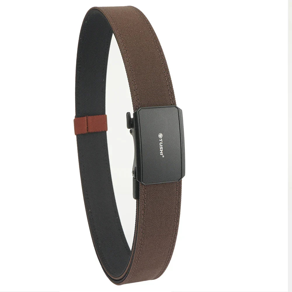 Automatic Buckle Comfortable Nylon Military Gun Belt Outdoor Hunting Multifunctional IPSC Tactical Canvas Belt Men Belt