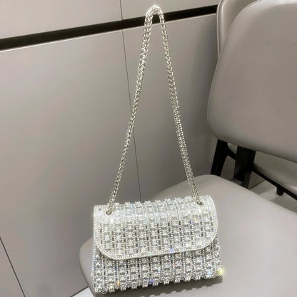 Rhinestones Evening clutch Bag Purses and handbag luxury Designer shoulder bag Shiny Crystal Clutch purse Woman's bag