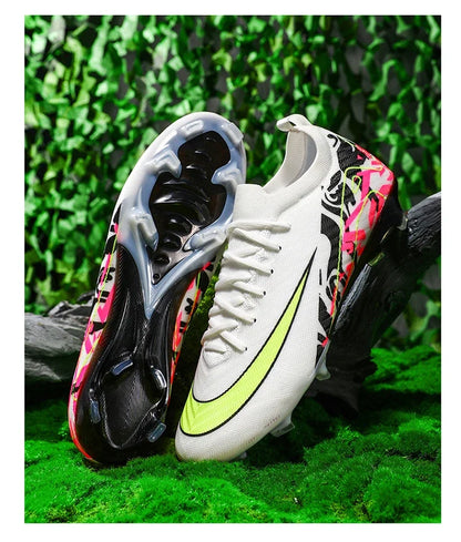 Hot Selling Soccer Shoes Society Professional Grass Training Original Football Field Boots Cleats Indoor Non Slip Futsal Sneaker