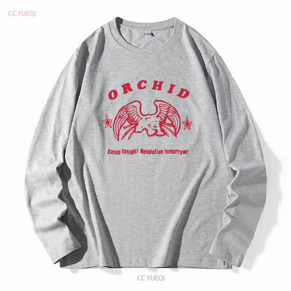Orchid Dance Tonight T Shirt Screamo Punk Music Ampere Jeromes Dream Raein Y058 vintage Washed Slightly Stretched graphic