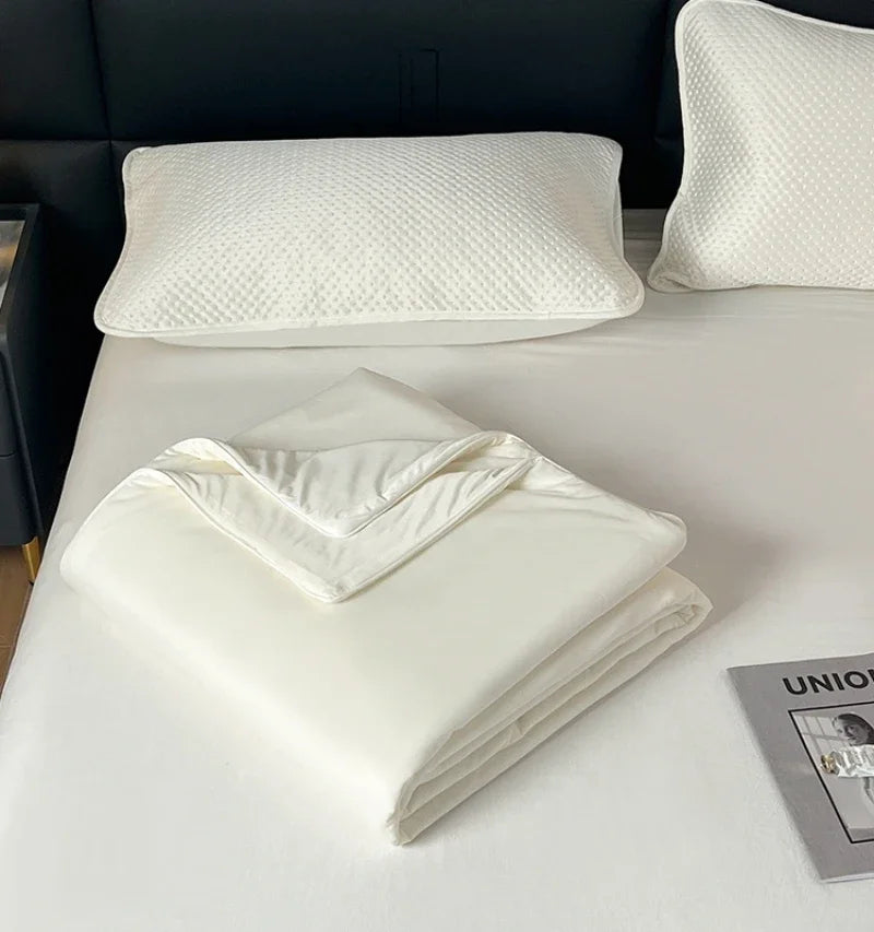 High Quality Cooling Blankets Smooth Air Condition Comforter Lightweight Summer Quilt with Double Side Cold  Cooling Fabric