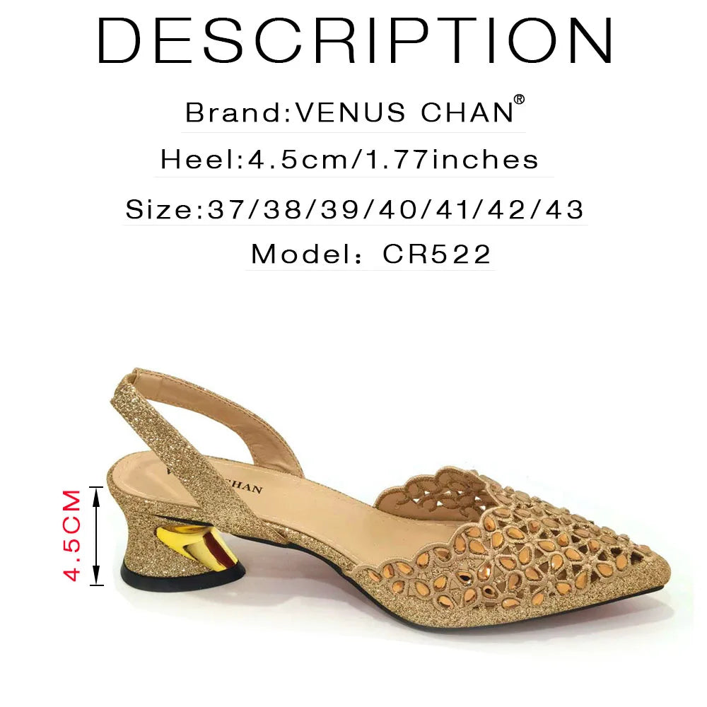 Royal Blue Shoe And Bag With Elegant High Heels Shoes Italian Popular Design African Ladies Shoes Bag Set