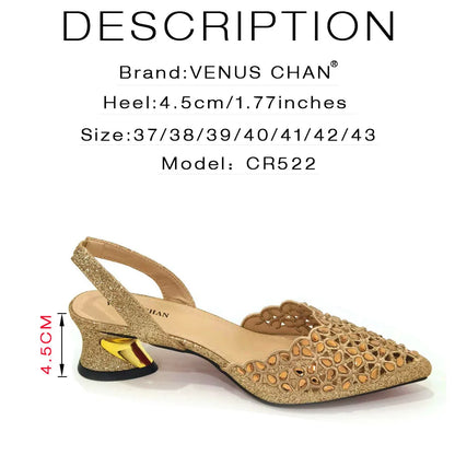 Royal Blue Shoe And Bag With Elegant High Heels Shoes Italian Popular Design African Ladies Shoes Bag Set