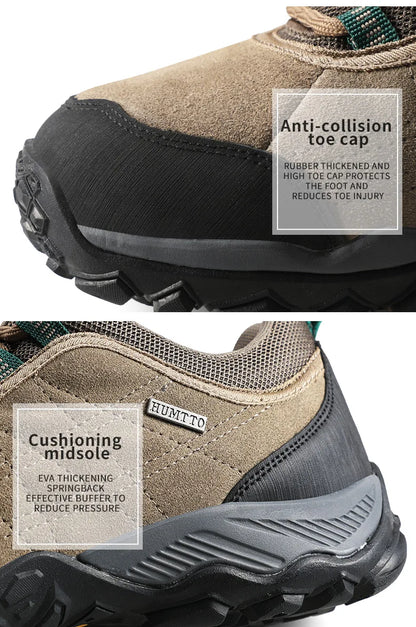 Hiking Shoes Mens Luxury Designer Winter Climbing Trekking Sneakers for Men Leather Outdoor Sports Work Man Shoes 110282A
