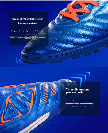 Tf Broken Nail Football Shoes Adult Youth Non-slip Football Shoes Artificial Grass Five-a-side Game Football Shoes Sports