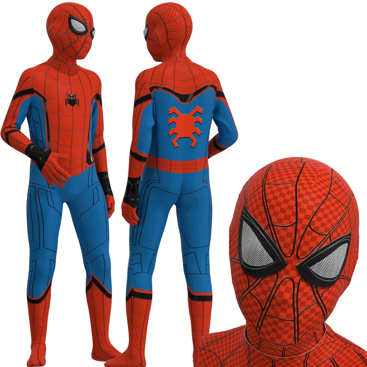 Halloween 3D  Costume Spandex Costume Superhero Luxury Bodysuit Adult Kids Bodysuit Cosplay Superhero Flash Bodysuit