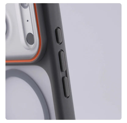 Luxury Matte Translucent For Magsafe Case For iPhone 17 16 Pro Max 15 14 Plus Magnetic Wireless Charging Shockproof Cover Shell