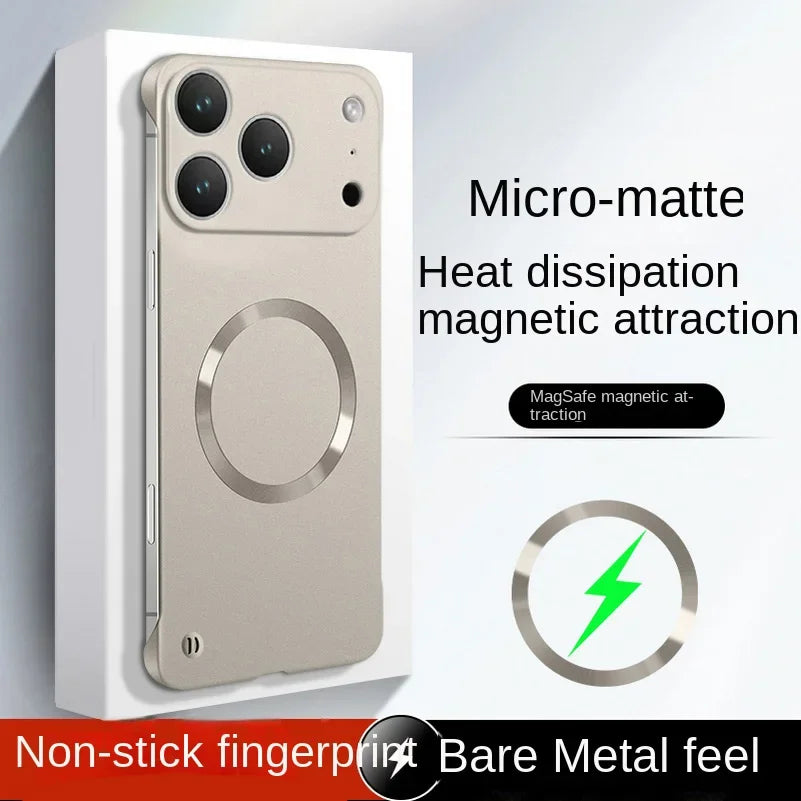 For iPhone 17 Magsafe Magnetic Phone Case For iPhone 17 Pro Max 17 Air Camera Protect Cover