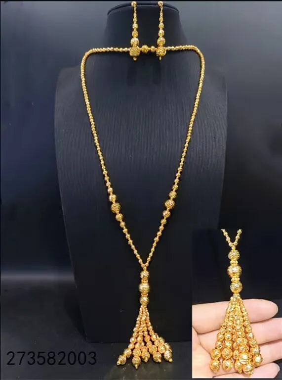 Trendy 2PCS Luxury Waterdrop Indian Jewelry Sets For Women Wedding Party Indian Dubai Bridal Necklace Bracelet Earrings