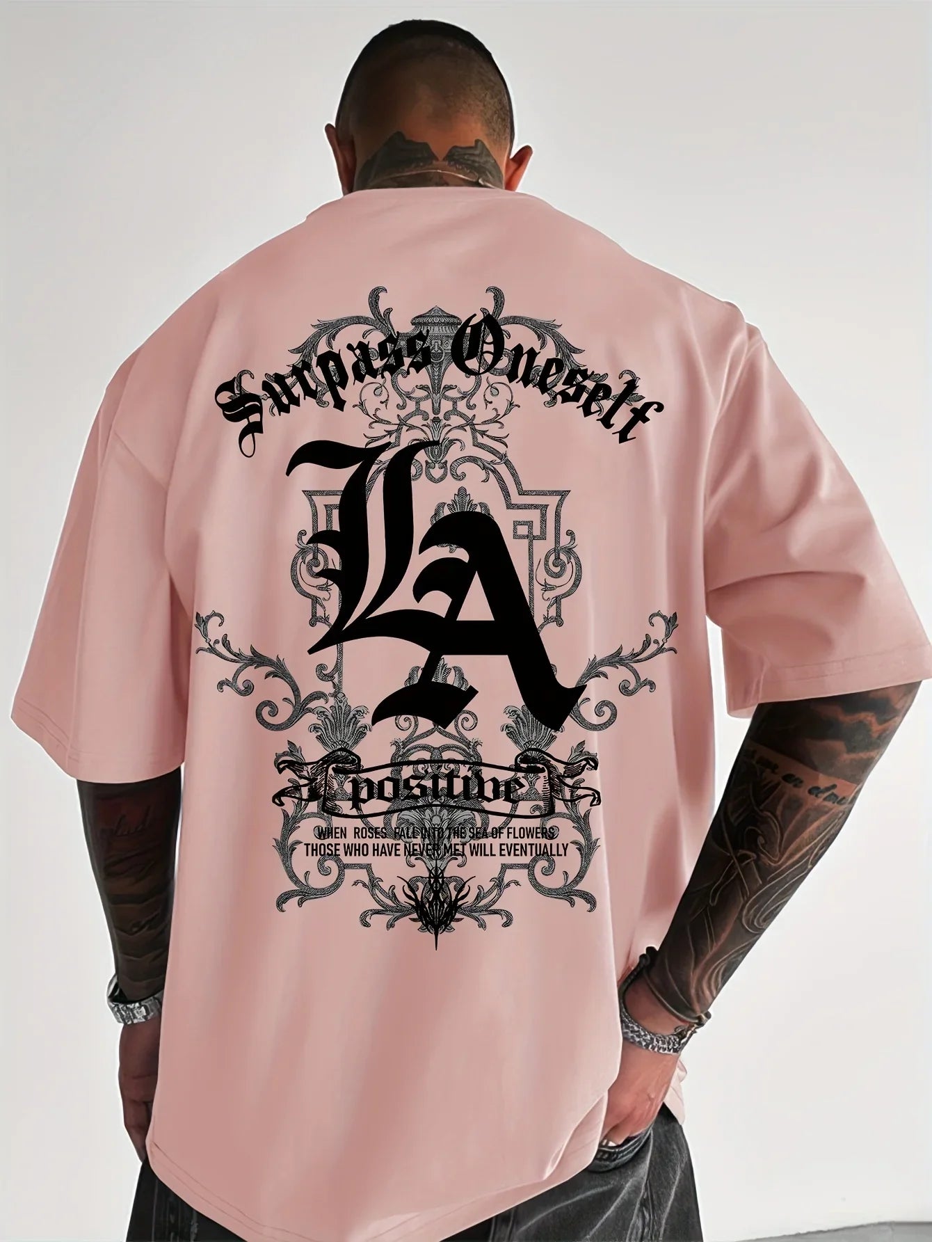 Los Angeles Print 100%cotton Trendy Men Woment T-shirt Summer Autumn Daily Outdoor Sports Party Casual Loose Street Short Sleeve