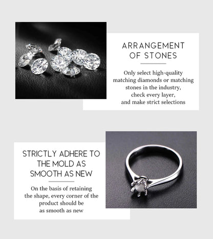 Luxury Sparkling Marquise Rectangle Moissanite Curved Ring S925 Silver for Women party Daily Jewelry Gifts Anniversary