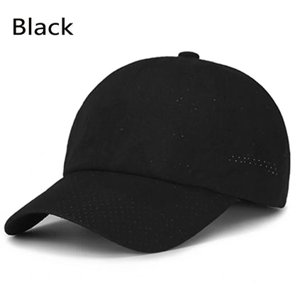 2024 New Summer Men Women Snapback Quick Dry Mesh Baseball Cap Sun Hat Bone Breathable Hats Adjustable outdoor hat