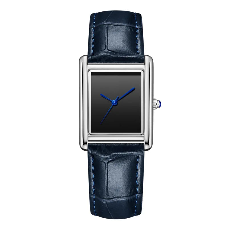 New Elegant Watches for Women and Men Fashion Leather Strap Waterproof Quartz Wristwatches Couple's Watches Gifts Drop Shipping